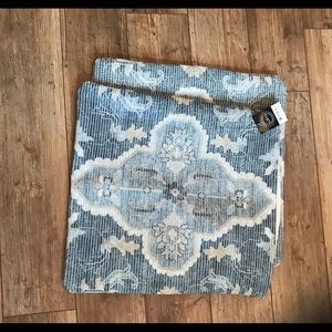 Birch Lane pillow covers Alain design. Set of 2.  NWT. 22”x 22”.